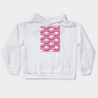 Donuts Pattern Kids Hoodie